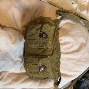 Olive Green Crossbody Bag